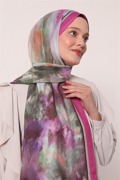 Summer Şal | Fuşya Düşü