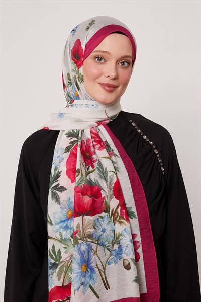 Summer Şal | Fuşya Düşü