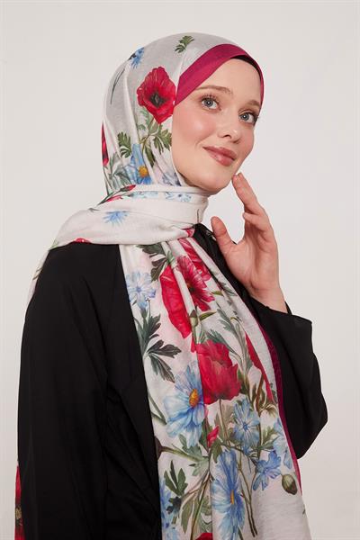 Summer Şal | Fuşya Düşü