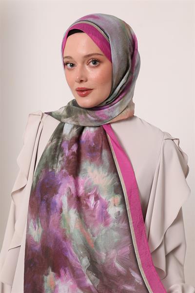 Summer Şal | Fuşya Düşü