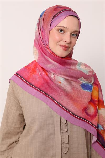 Summer Şal | Gece Eflatunu