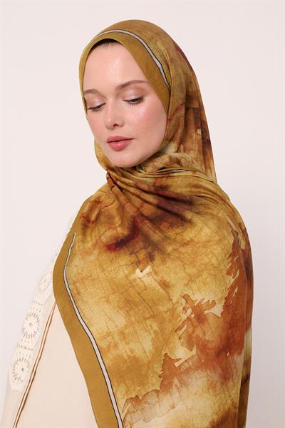 Summer Şal | Hardal