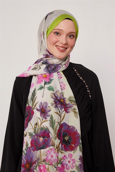 Summer Şal | Işık Yeşili