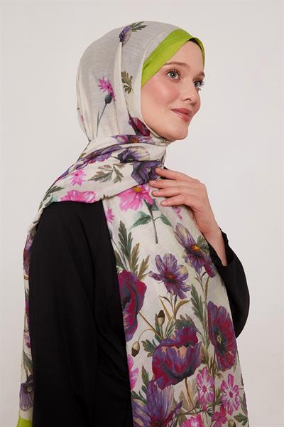 Summer Şal | Işık Yeşili