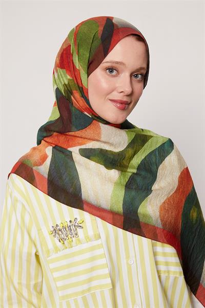 Summer Şal | Kiremit