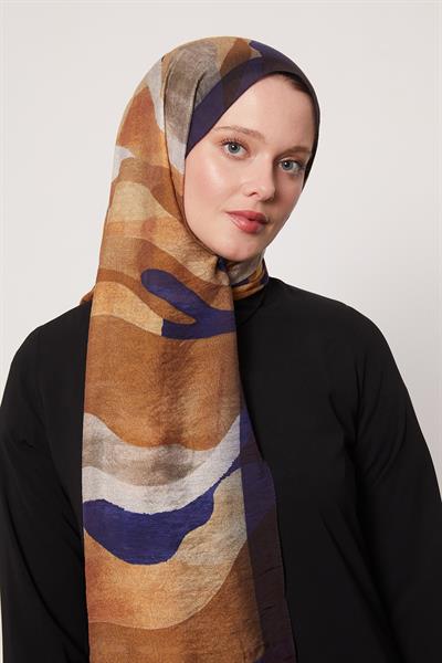 Summer Şal | Kobalt Mavi