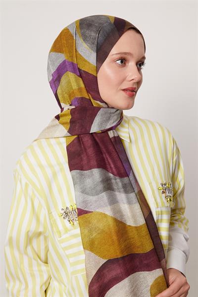 Summer Şal | Mürdüm