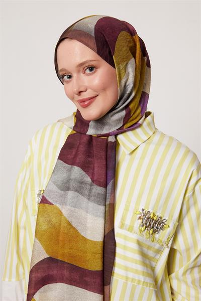 Summer Şal | Mürdüm