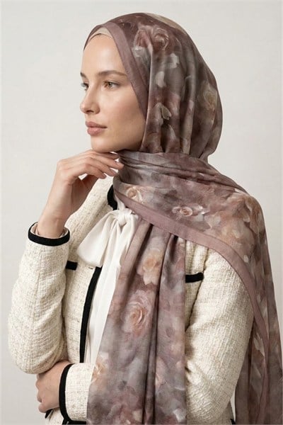 Summer Şal | Mürdüm Rüyası