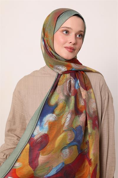 Summer Şal | Nil Yeşili Parıltısı