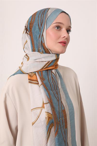 Summer Şal | Okyanus Mavisi