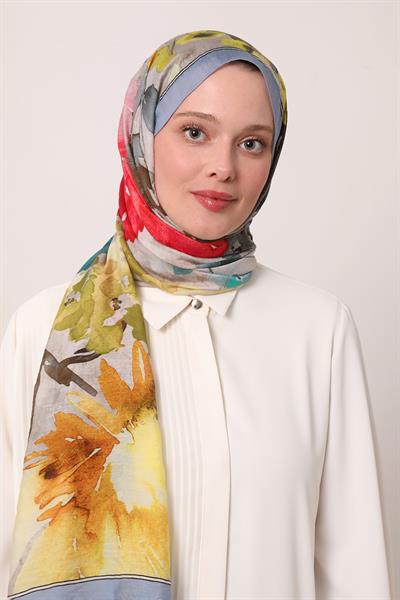 Summer Şal | Pastel Mavi