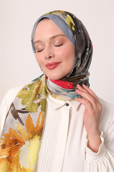 Summer Şal | Pastel Mavi