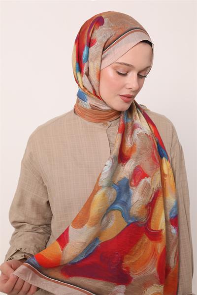 Summer Şal | Somon Pusulası