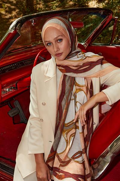 Summer Şal | Somon Pusulası