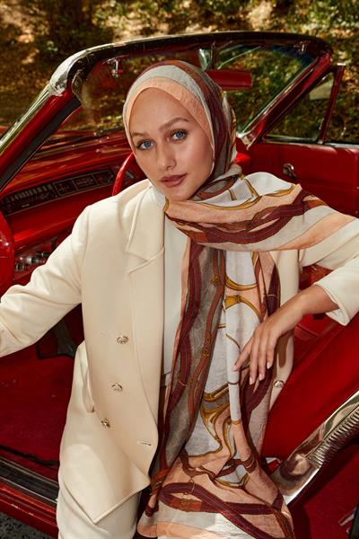 Summer Şal | Somon Pusulası