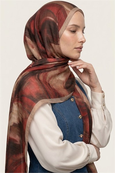 Summer Şal | Somon Pusulası