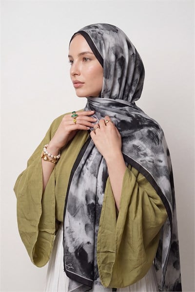 Summer Şal | Sonsuz Siyah