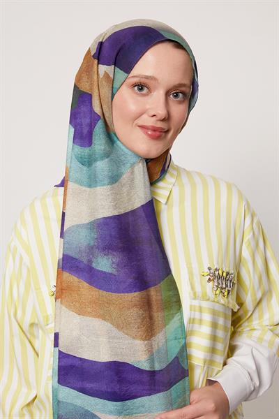 Summer Şal | Turkuaz