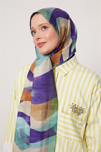 Summer Şal | Turkuaz