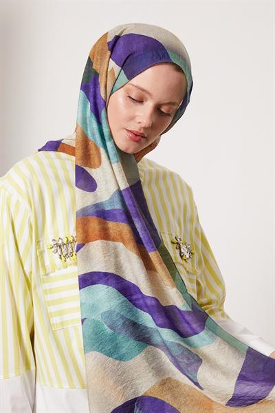 Summer Şal | Turkuaz