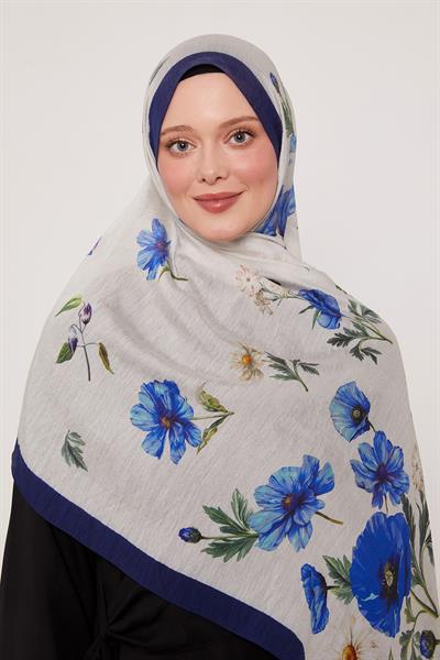 Summer Şal | Yağmur Laciverti