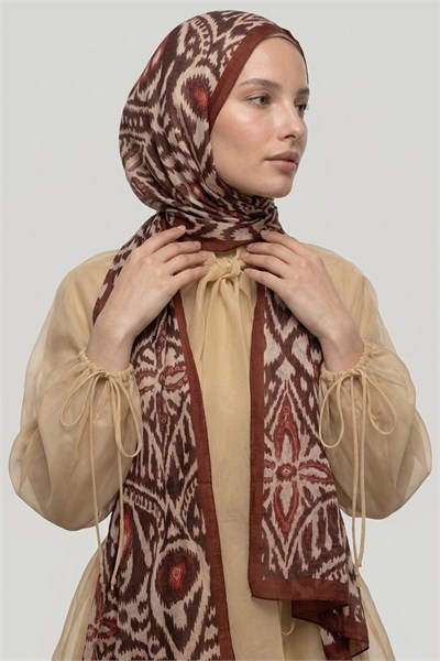 Summer Şal | Yakut Bordo