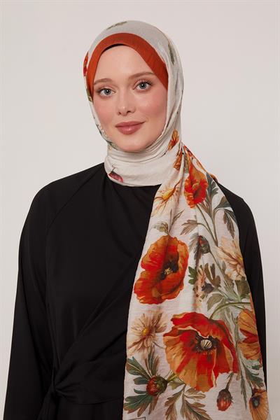 Summer Şal | Yanık Turuncu