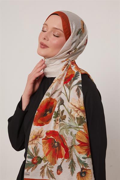 Summer Şal | Yanık Turuncu