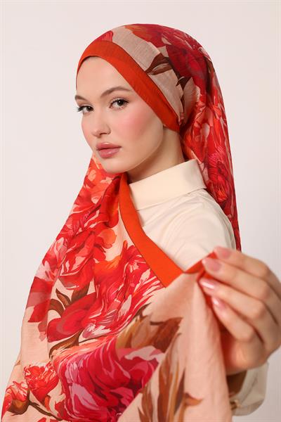 Summer Şal | Yanık Turuncu