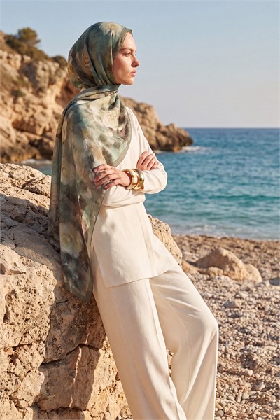 Summer Şal | Yeşil Fısıltı