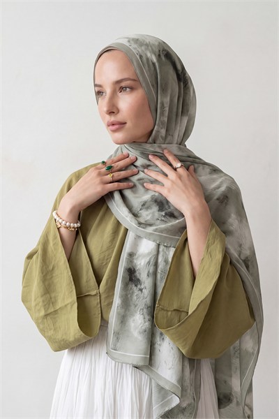 Summer Şal | Yeşil Fısıltı