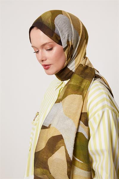 Summer Şal | Zeytin Yeşili