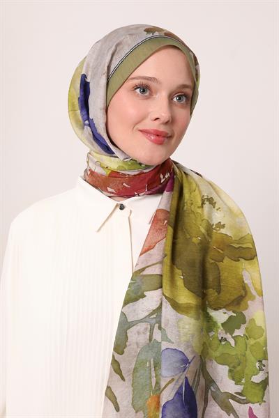 Summer Şal | Zeytin Yeşili