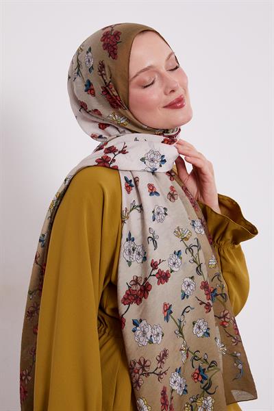 Summer Şal | Zeytin Yeşili