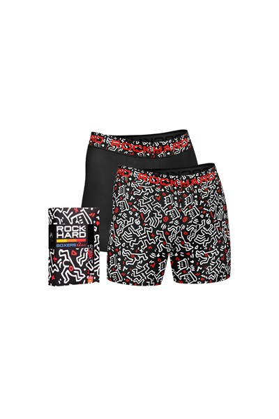 ERKEK-ÇAMAŞIR - 2 Lİ BOXER