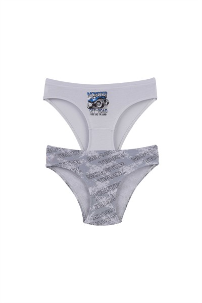 MENS UNDERWEAR - 2-PACK SLIPPERS