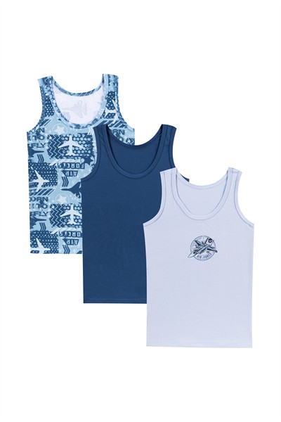 BOYS UNDERWEAR - 3-PACK UNDERSHIRTS