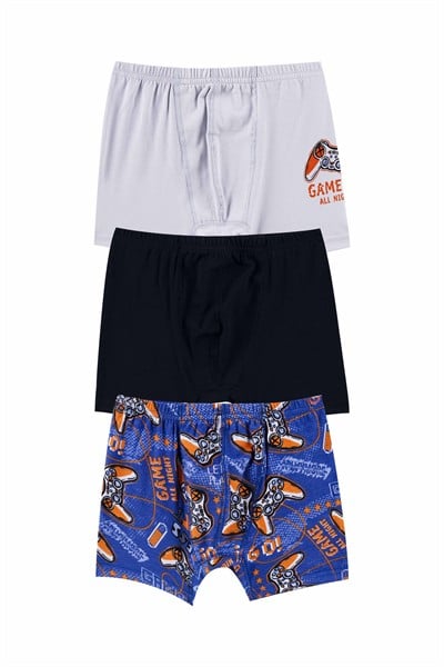 BOYS UNDERWEAR - 3-PACK BOXER SHORTS
