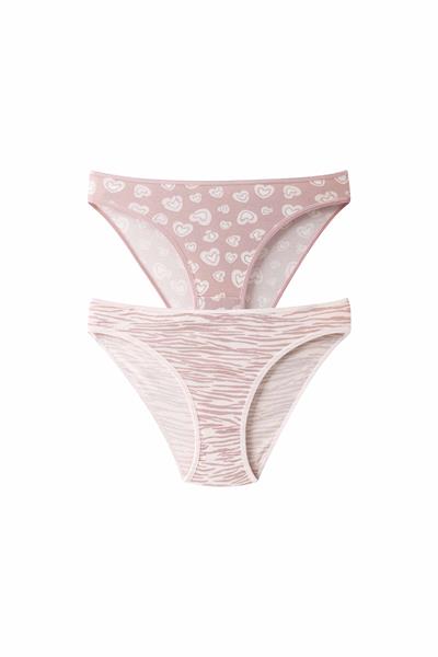 ملابس داخلية نسائية - طقم بيكيني من قطعتين