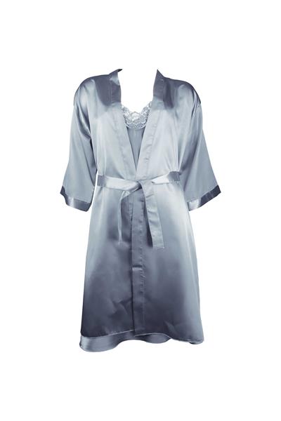 WOMENS SATIN ROBE SET