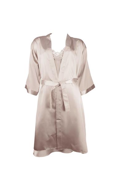 WOMENS SATIN ROBE SET