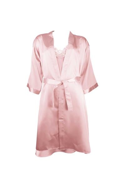 WOMENS SATIN ROBE SET