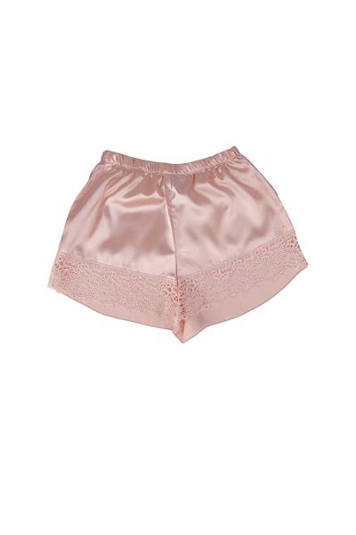 WOMENS SATIN SHORTS SET