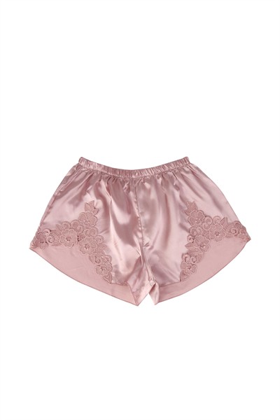 WOMENS SATIN SHORTS SET