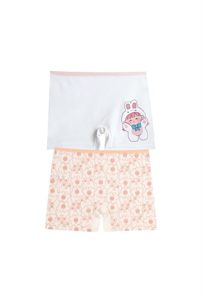 GIRLS UNDERWEAR - 2-PACK SHORTS