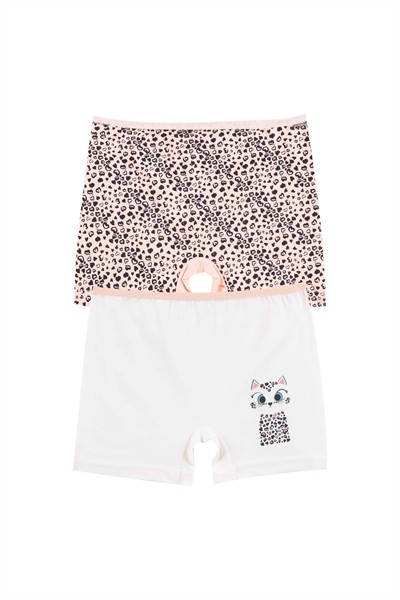 GIRLS UNDERWEAR - 2-PACK SHORTS