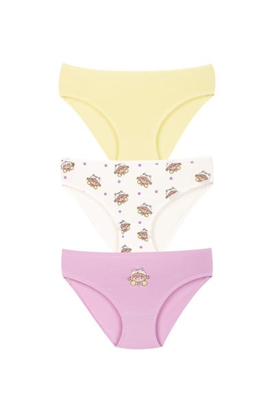 KIZ ÇOCUK-ÇAMAŞIR - 3'LÜ BİKİNİ