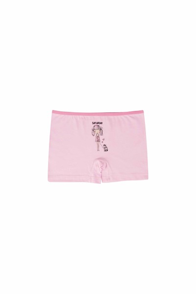 GIRLS UNDERWEAR - 6-PACK BOXER SHORTS