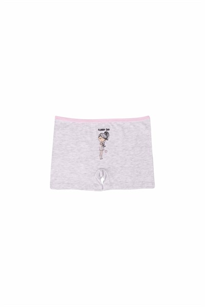 GIRLS UNDERWEAR - 6-PACK BOXER SHORTS